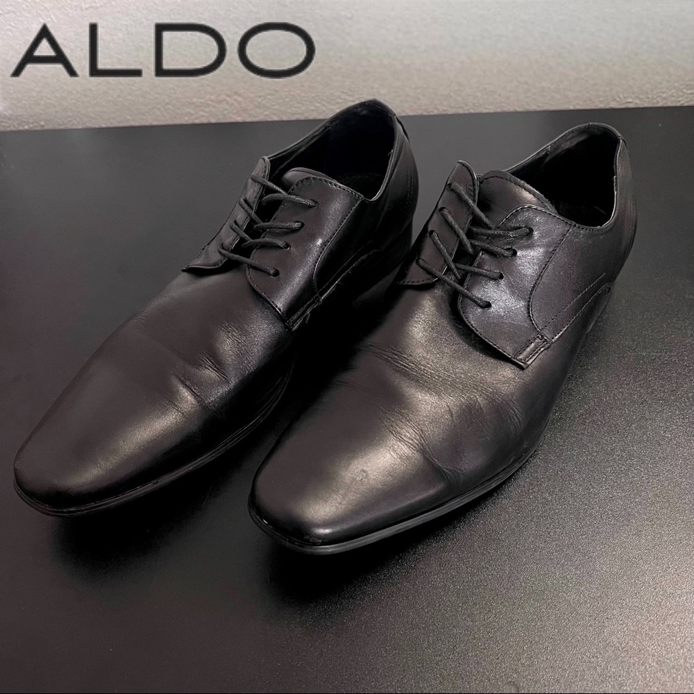 ALDO Leather Derby Dress Shoes
